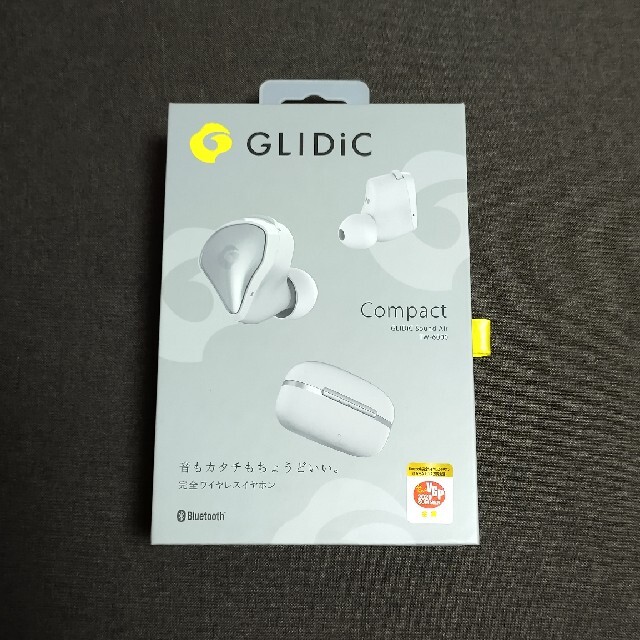 Softbank(ソフトバンク)のglidic sound air  TW-6000 ペールグレー スマホ/家電/カメラのオーディオ機器(ヘッドフォン/イヤフォン)の商品写真