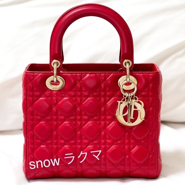 Christian レディディオール バッグ の通販 by snow shop｜クリスチャンディオールならラクマ Dior - Dior ディオール ladydior セール在庫
