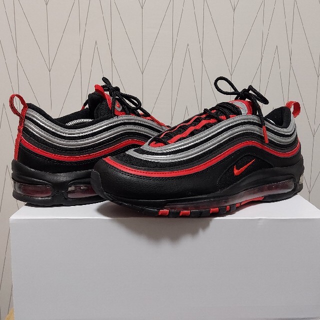 NIKENike Air Max 97 Black Red Silver