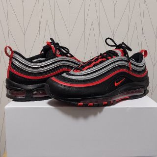 ナイキ(NIKE)のNike Air Max 97 Black Red Silver(スニーカー)