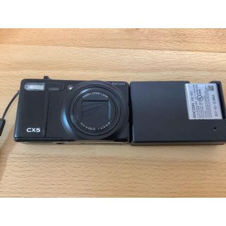 リコー(RICOH)の【ジャンク品】リコーRICOH CX5　充電器　デジカメ　最終値下げ(コンパクトデジタルカメラ)