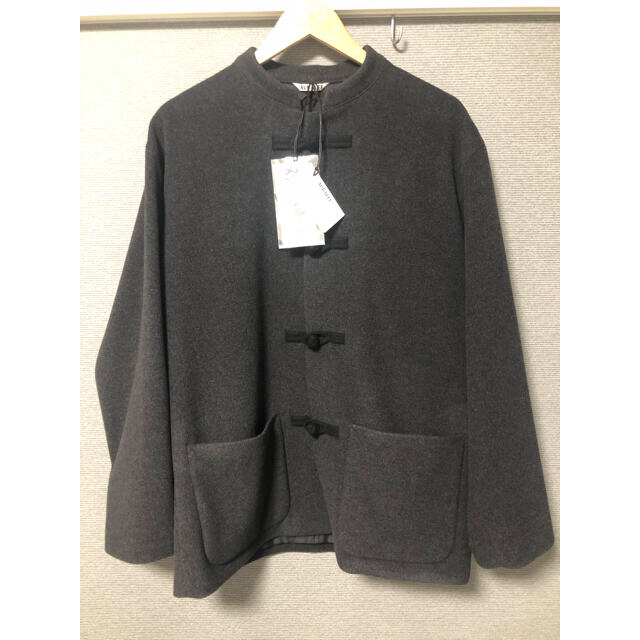 AURALEE スタイリスト私物 チャイナ ジャケット オーラリー カシミヤ AURALEE スタイリスト私物 チャイナ ジャケット オーラリー カシミヤ