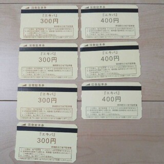 静岡 エキパ 駐車券 2400円分