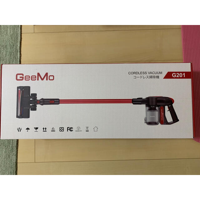 Geemo  ギーモ コードレス 掃除機超強吸引力