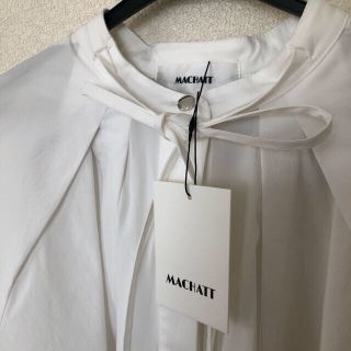 新品 machatt リボンタックブラウスの通販 by momo's shop｜ラクマ