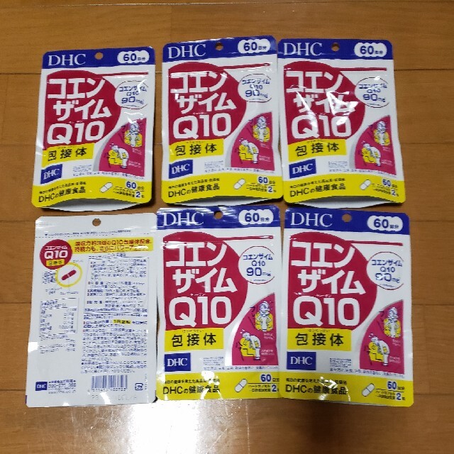 DHC(ディーエイチシー)のDHC コエンザイムQ10 包接体 60日分 6袋 まとめ売り 食品/飲料/酒の健康食品(その他)の商品写真