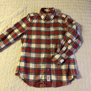 アバクロンビーアンドフィッチ(Abercrombie&Fitch)の正規品　アバクロ長袖チェックシャツ　Mサイズ(シャツ)