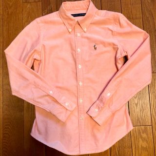 ラルフローレン(Ralph Lauren)の未使用　Ralph Lauren ラルフローレン　ボタンダウン　シャツ　オレンジ(シャツ/ブラウス(長袖/七分))