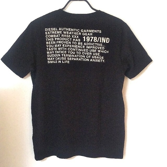 DIESEL(ディーゼル)の正規 DIESEL カットソー クルーネック半袖Ｔシャツ メンズのトップス(Tシャツ/カットソー(半袖/袖なし))の商品写真