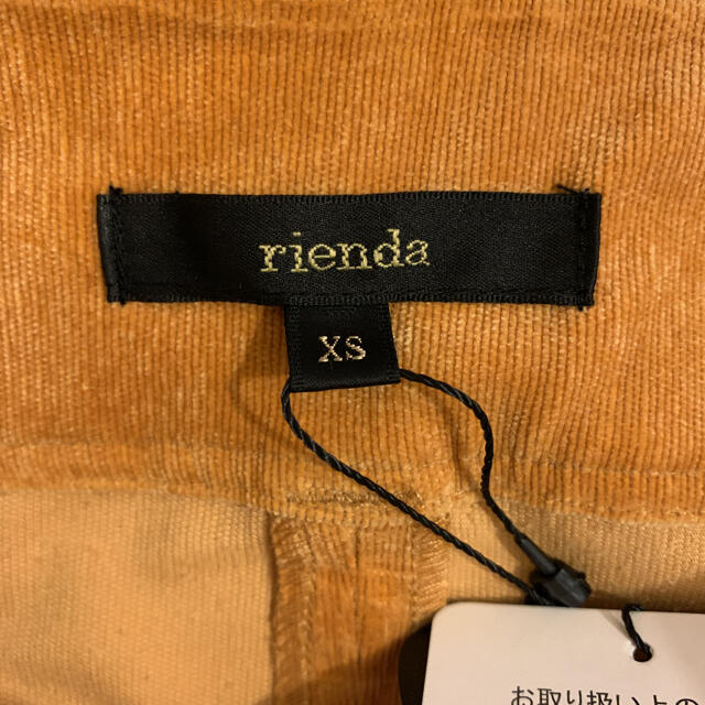 rienda(リエンダ)のrienda コーデュロイ　ショートパンツ レディースのパンツ(ショートパンツ)の商品写真