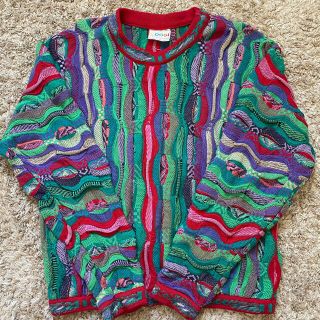 クージー(COOGI)の値下げ‼︎ クージー　coogi  3Dニット　クレイジーカラー　古着　下北沢(ニット/セーター)