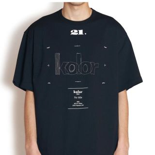 カラー(kolor)のkolorTシャツ(Tシャツ/カットソー(半袖/袖なし))