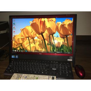 エヌイーシー(NEC)の【中古美品】デスクトップPC NEC VALUESTAR/レッド(デスクトップ型PC)