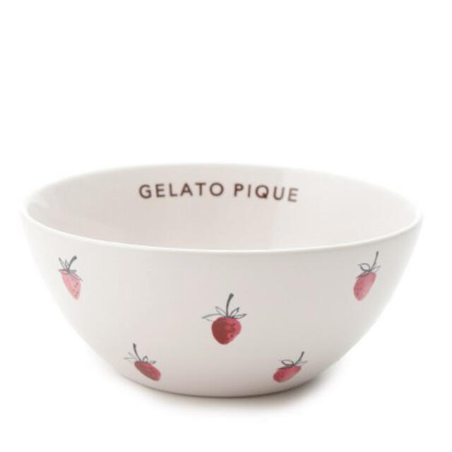 gelato pique(ジェラートピケ)のgelatopiqeストロベリーボウル インテリア/住まい/日用品のキッチン/食器(食器)の商品写真