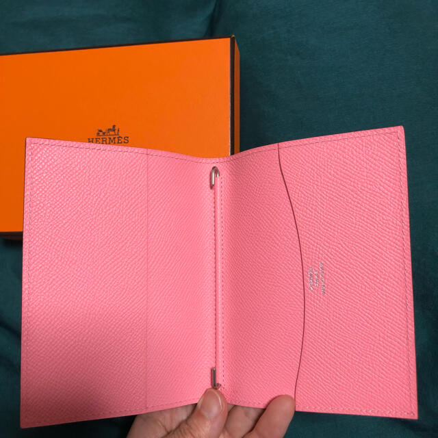 Hermes(エルメス)のakiii様専用　エルメス　手帳カバー　GM  ローズコンフェッティ　ピンク レディースのファッション小物(その他)の商品写真