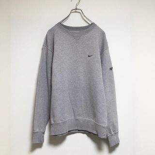 ナイキ(NIKE)のNIKE LOGO sweat trainer gray one point(スウェット)