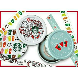 スターバックスコーヒー(Starbucks Coffee)の2017　スタバ　ホリデー　マスキングテープ(テープ/マスキングテープ)