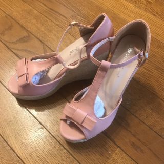 パンプス サンダル 24.5センチ(サンダル)