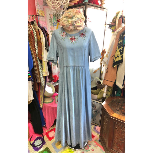 Lochie 396 ハンドペイント デニム ワンピース シャンブレー ダンガリー 古着 の通販 By Ranunculus S Shop ロキエならラクマ Lochie 396 ハンドペイント デニム ワンピース シャンブレー ダンガリー 古着 の通販 By Ranunculus S Shop ロキエならラクマ