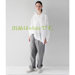 ヴェリテクール(Veritecoeur)のVeritecoeur/ Knit twill pants  white(カジュアルパンツ)