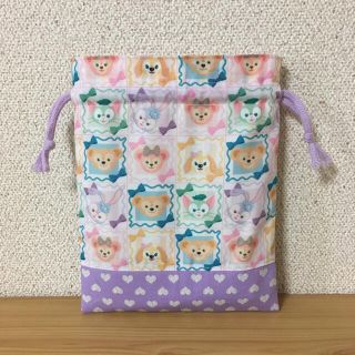 給食袋　コップ袋　巾着　女の子　ベルさま専用(外出用品)