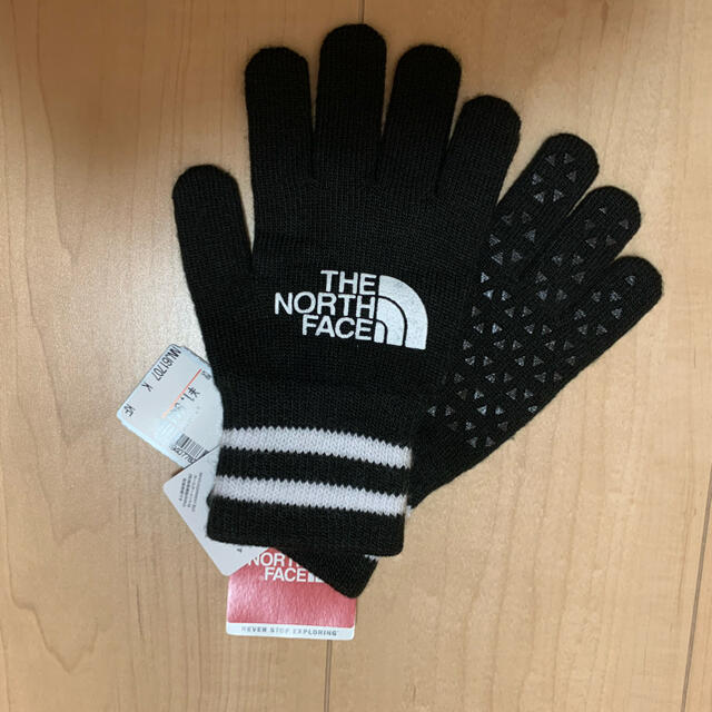 THE NORTH FACE(ザノースフェイス)のノースフェイス❁︎キッズ　ニット手袋 キッズ/ベビー/マタニティのこども用ファッション小物(手袋)の商品写真