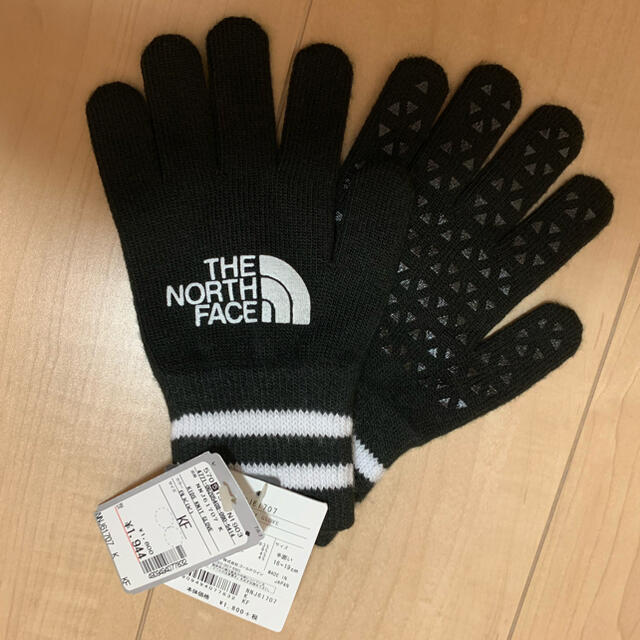 THE NORTH FACE(ザノースフェイス)のノースフェイス❁︎キッズ　ニット手袋 キッズ/ベビー/マタニティのこども用ファッション小物(手袋)の商品写真