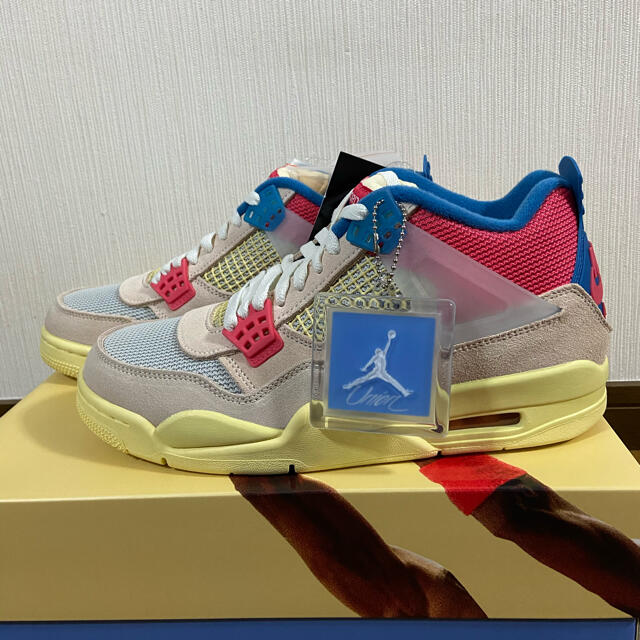 NIKE(ナイキ)のAIR JORDAN4 UNION guava ice メンズの靴/シューズ(スニーカー)の商品写真