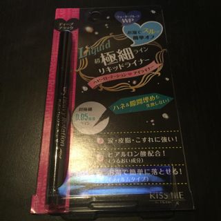 キスミーコスメチックス(Kiss Me)の新品 リキッドアイライナー ブラック(アイライナー)