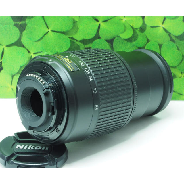 Nikon f/4-5.6G ED 望遠レンズ⭐️フード付きの通販 by Value Camera｜ニコンならラクマ - ニコン55-200mm 最新作通販