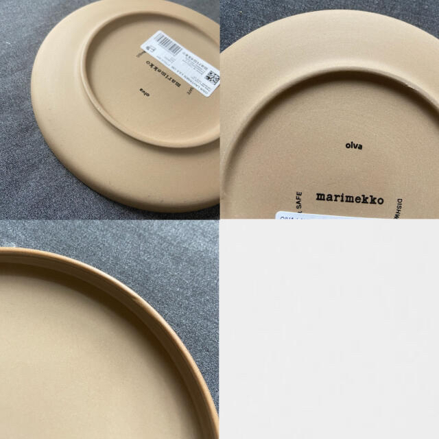 marimekko(マリメッコ)の（専用）マリメッコ   OIVA  13.5cm プレート　2枚　新品 インテリア/住まい/日用品のキッチン/食器(食器)の商品写真