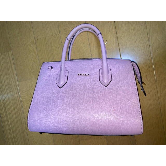 Furla(フルラ)のフルラ サッチェルバッグ ピンク S レディースのバッグ(ハンドバッグ)の商品写真