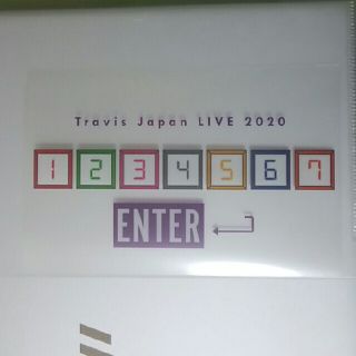 ジャニーズ(Johnny's)のTravisJapan ペンライトシートENTER(アイドルグッズ)