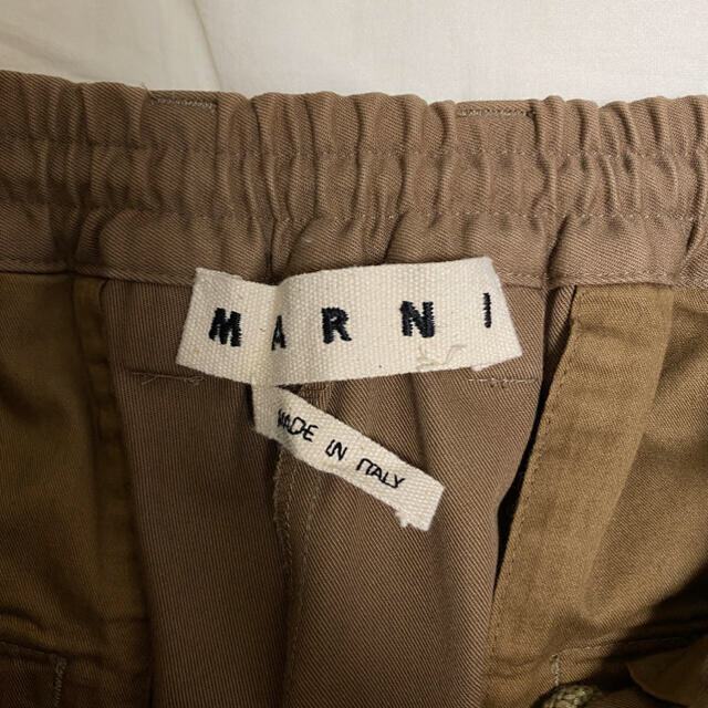 Marni(マルニ)のMARNI イージータックパンツ ベージュ カーキ 44 メンズのパンツ(スラックス)の商品写真