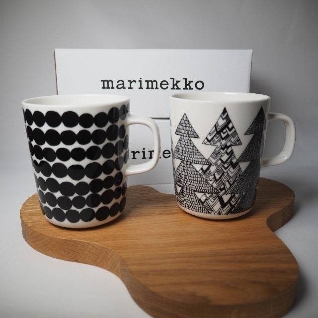 【新品】marimekko　限定品クーシコッサ＆ラシィマット　マグ2個セット | フリマアプリ ラクマ