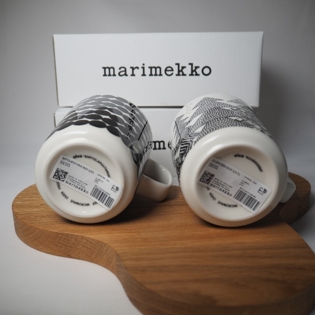 【新品】marimekko　限定品クーシコッサ＆ラシィマット　マグ2個セット 3