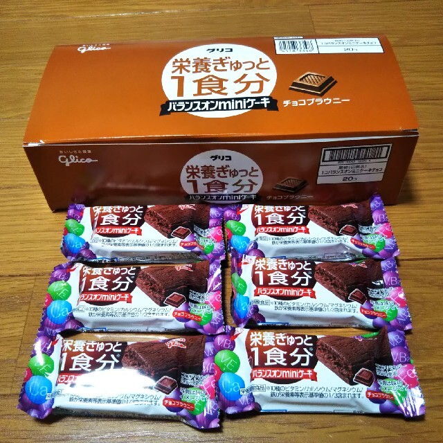 グリコ - グリコ バランスオンminiケーキ(チョコブラウニー)6個の通販 by M's shop|グリコならラクマ グリコ - グリコ バランスオンminiケーキ(チョコブラウニー)6個の通販 by M's shop|グリコならラクマ