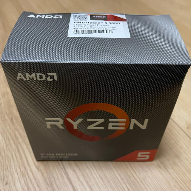 【匿名配送】Ryzen 3600