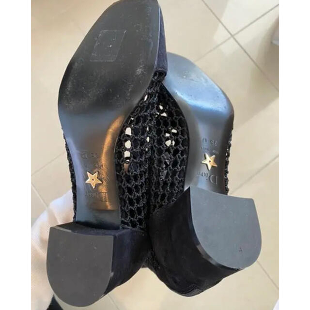 Christian Dior(クリスチャンディオール)のChristian Dior 2018 メッシュ　編み上げブーツ レディースの靴/シューズ(ブーツ)の商品写真