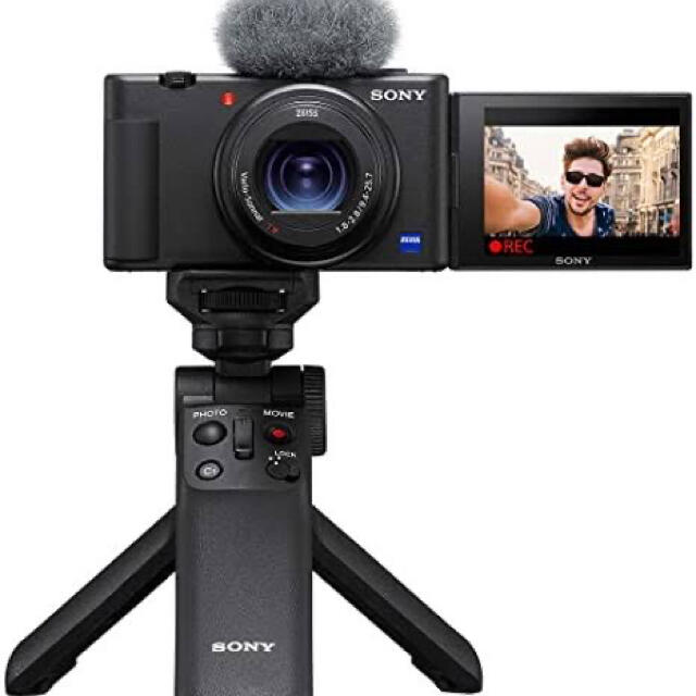 SONY(ソニー)の デジタルカメラ VLOGCAM ZV-1G  スマホ/家電/カメラのカメラ(コンパクトデジタルカメラ)の商品写真