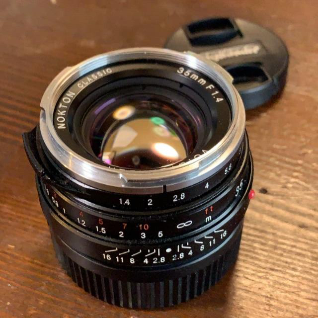 【美品】フォクトレンダーnokton classic 35mm f1.4mc