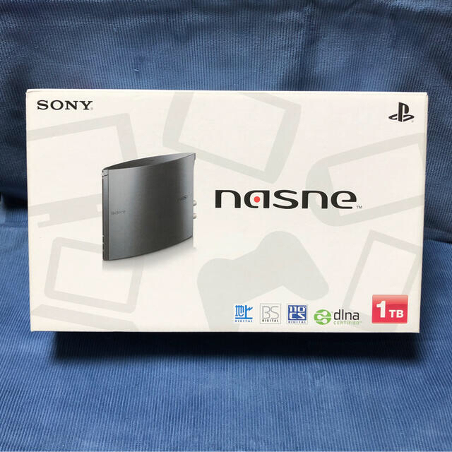 nasne(ナスネ)のnasne ナスネ　1TB SONY CUHJ-15004 Rev.C エンタメ/ホビーのゲームソフト/ゲーム機本体(その他)の商品写真