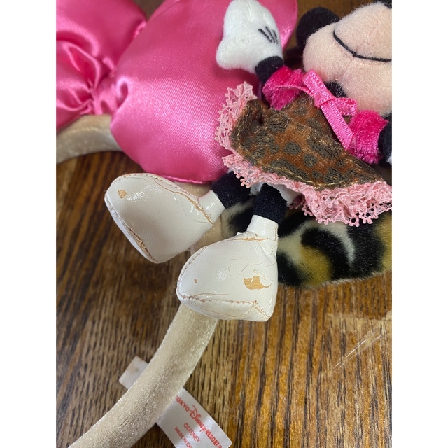 ミニーちゃん　カチューシャ エンタメ/ホビーのおもちゃ/ぬいぐるみ(キャラクターグッズ)の商品写真