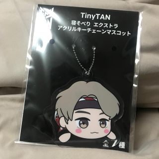 ボウダンショウネンダン(防弾少年団(BTS))のTinyTAN 寝そべりエクストラアクリルキーチェーンマスコット V テテ(アイドルグッズ)