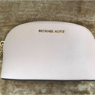 マイケルコース(Michael Kors)のMICHAEL KORS ポーチ ピンク(ポーチ)