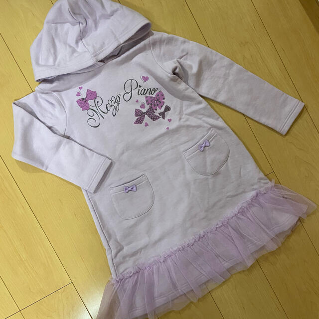 mezzo piano(メゾピアノ)のメゾピアノ　130  ワンピース　新品未使用 キッズ/ベビー/マタニティのキッズ服女の子用(90cm~)(ワンピース)の商品写真