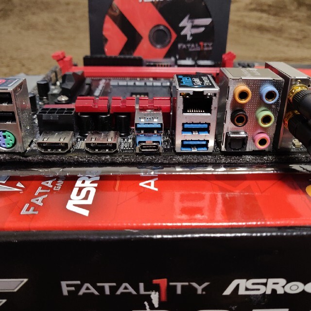 ASRock Mini-ITX ゲーミングマザー FATAL1TY AB350 2