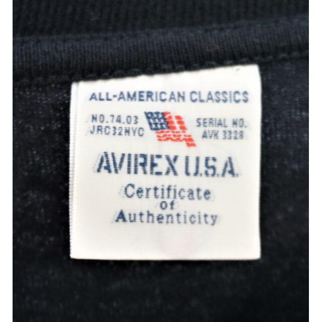 AVIREX(アヴィレックス)のAVIREX　USA アヴィレックス ロンT　Tシャツ メンズのトップス(Tシャツ/カットソー(七分/長袖))の商品写真