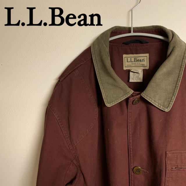 【大人気】L.L.Bean エルエルビーン ハンティングジャケット ボルドー
