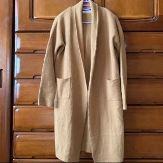 ドゥドゥ(DouDou)の即完売品！★DouDou★フェレットロングカーディガン(カーディガン)